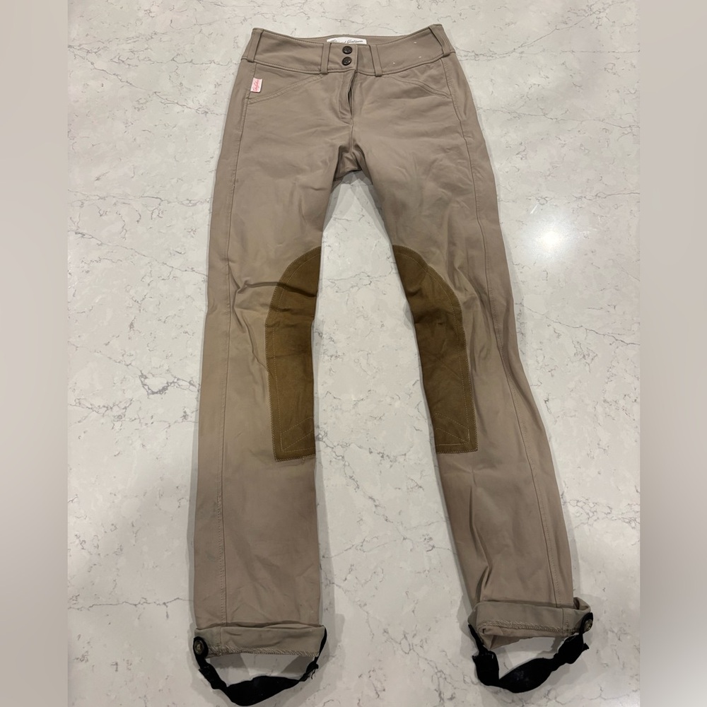 The Tailored Sportsman Jods, Kids Size 14 Long, Tan